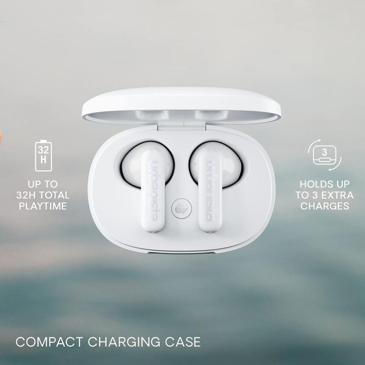 Produktbild Urbanista Copenhagen Bluetooth True Wireless In-Ear Kopfhörer Pure White (Keine Geräuschunterdrückung, 8 h, Kabellos)