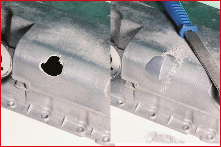 Actual product image KS Tools Knetmetall Quicksteel, 56g