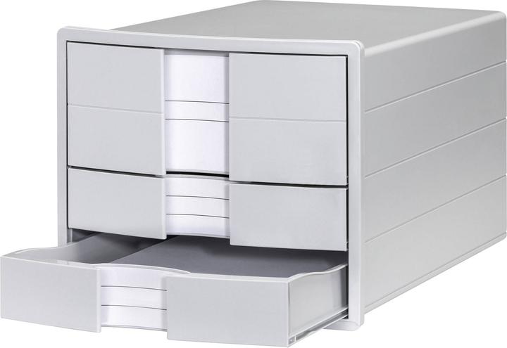 Produktbild Han IMPULS 1017-11 Schubladenbox Grau DIN A4, DIN C4 Anzahl der Schubfächer: 3 (A4, C4)
