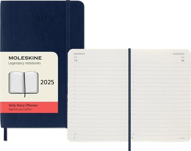 Produktbild Moleskine Tageskalender (A6, Pocket, Englisch)