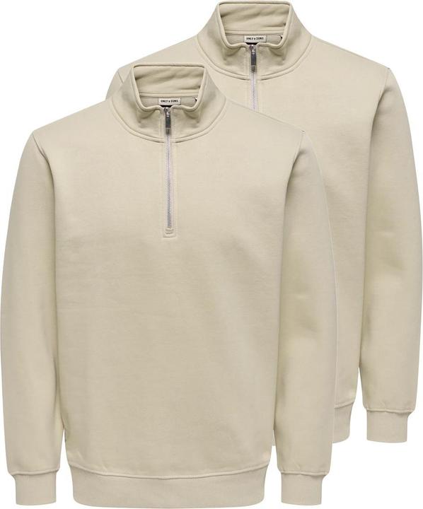 Actual product image Only & Sons 2er Pack Connor Sweatshirt (S)