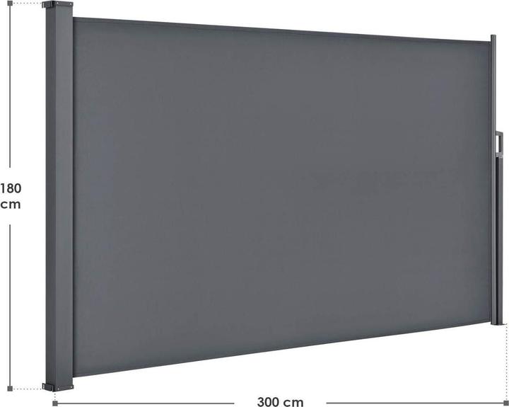 Image du produit Juskys Store latéral Dubaï (3 m)