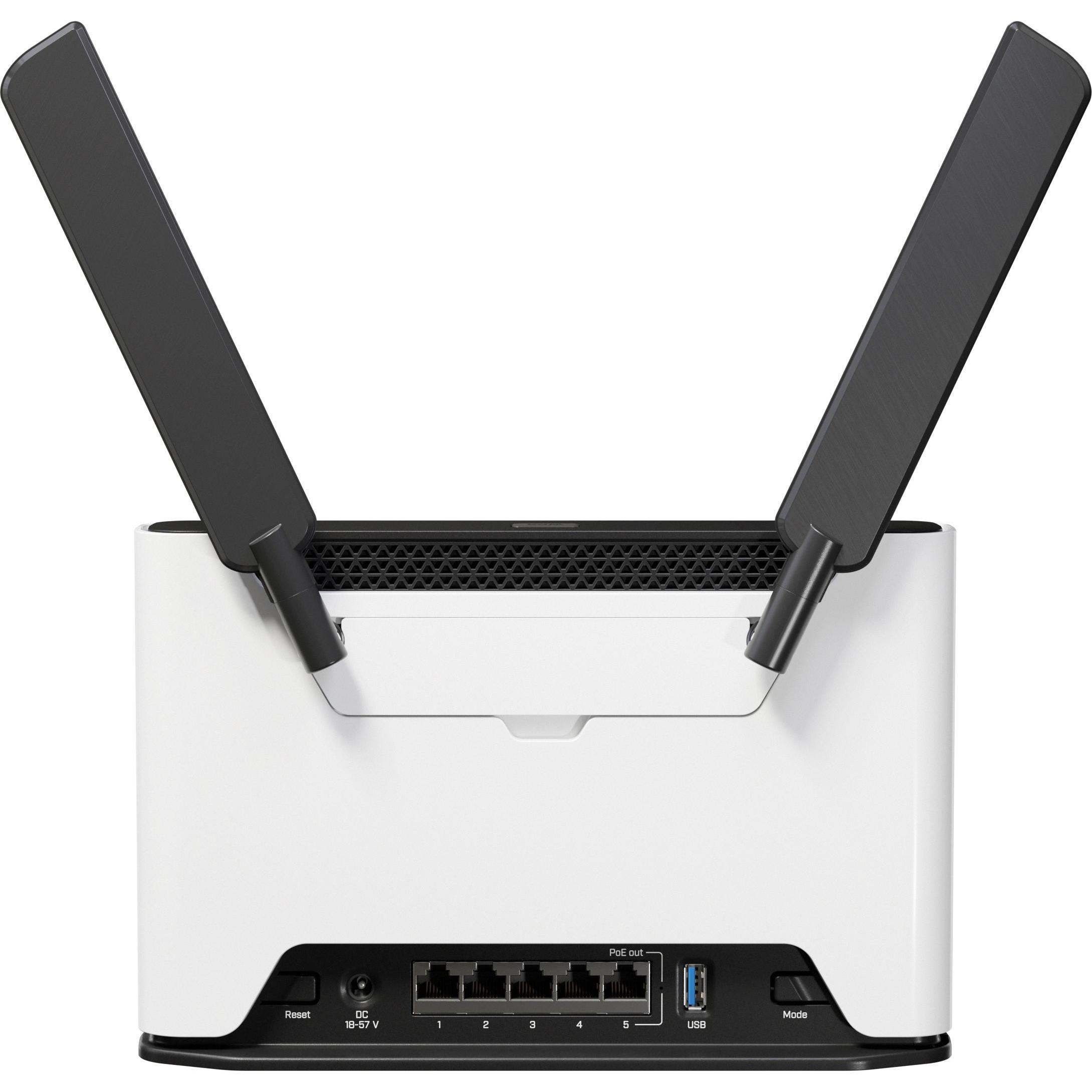 MikroTik ROUTER WRL CHATEAU PRO AX/H53UIG-5HAXQ2HAXQ, Router, Grigio