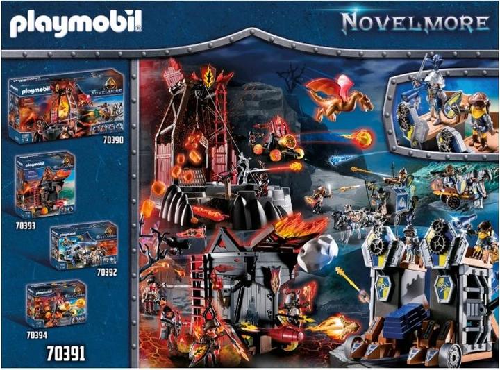 Actual product image Playmobil Novelmore Mobile Catapult Fortress (70391, Playmobil Novelmore)