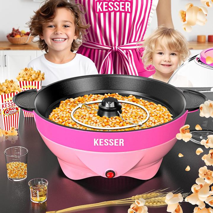 Actual product image Kesser Popcornmaschine 5,5L mit Antihaftbeschichtung