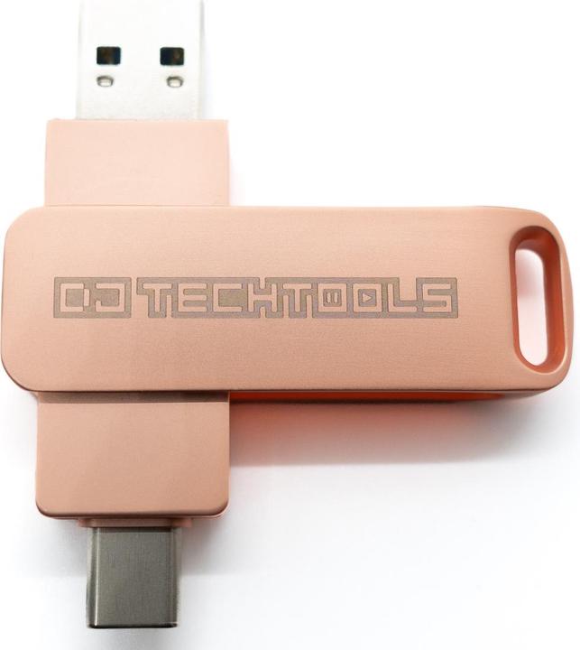 Produktbild DJTechTools Chroma Drive USB - 128GB - Rose Gold (128 GB, USB-A, USB-C)
