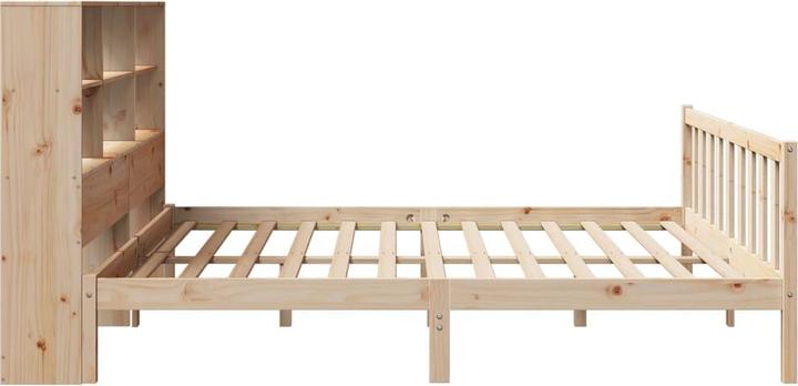 Image du produit vidaXL Lit en bois massif Lit double Cadre de lit 180x200cm en pin (180 x 200 cm)