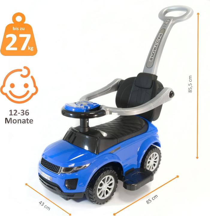 Produktbild Lemodo Rutschauto mit Schiebestange