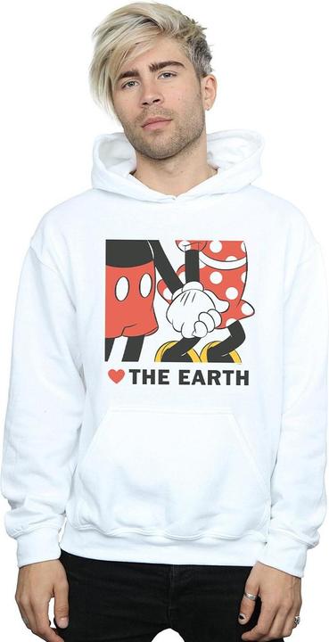Produktbild Disney Mickey Mouse Heart The Earth Kapuzenpullover (XXL)