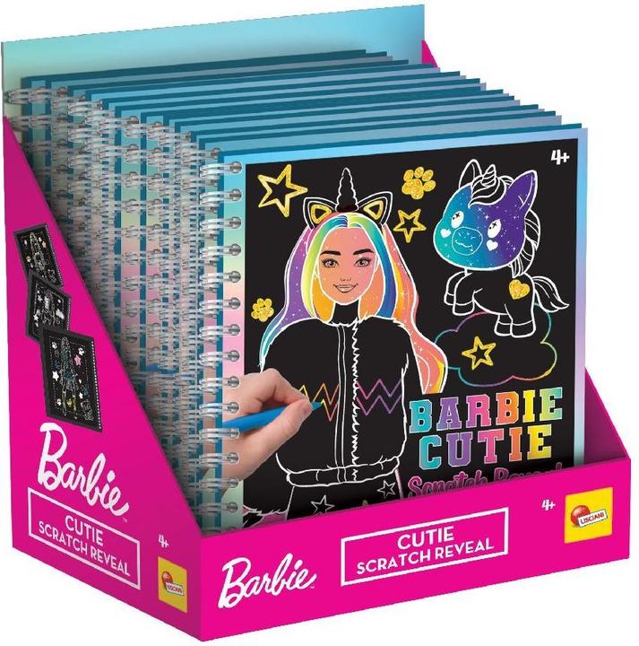 Produktbild Lisciani Barbie-Kratzbuch und Skizzenbuch (Deutsch)