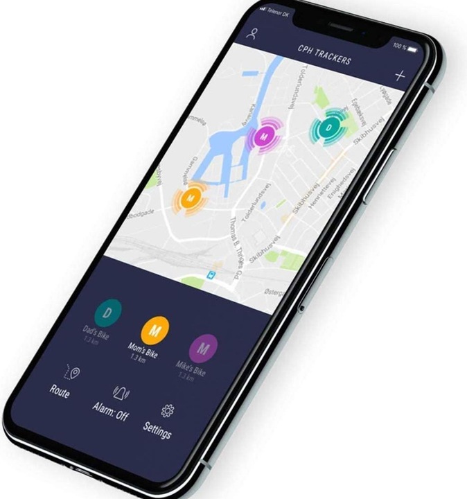 Actual product image Copenhagen Trackers Cobblestone GPS Tracker