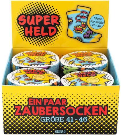 Actual product image Sheepworld Superhero magic socks (41 - 46)