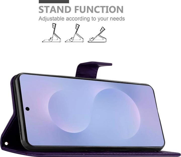 Produktbild Cadorabo Samsung Galaxy S25 Edge Hülle Blumen Muster (Samsung Galaxy S25 Edge)