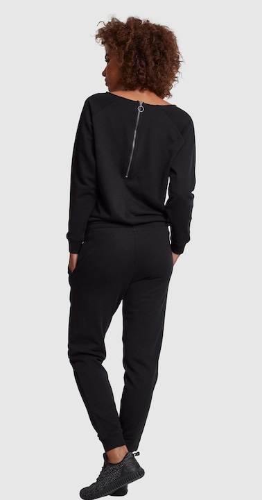 Actual product image Urban Classics Ladies Long Sleeve Terry Jumpsuit (XL)