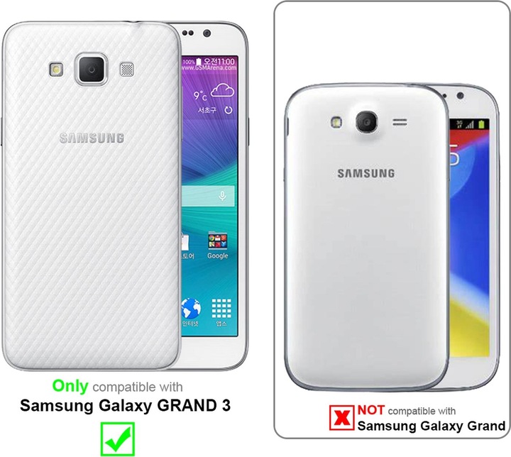Image du produit Cadorabo TPU Ultra Slim AIR Cover (Samsung Galaxy Grand 3)