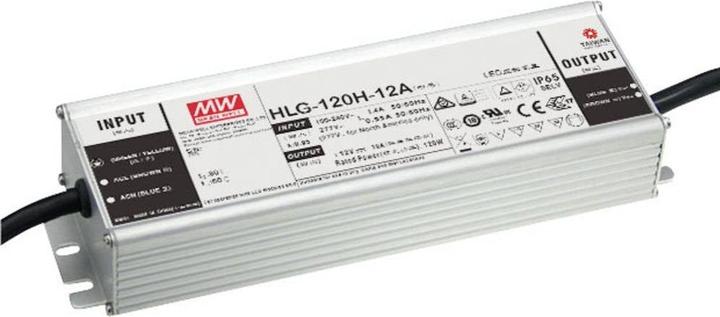 Actual product image MeanWell LED driver 120W 5A 12... 24V IP67