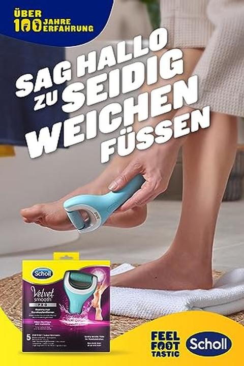 Actual product image Scholl Velvet Smooth Pedi Pro Wet & Dry