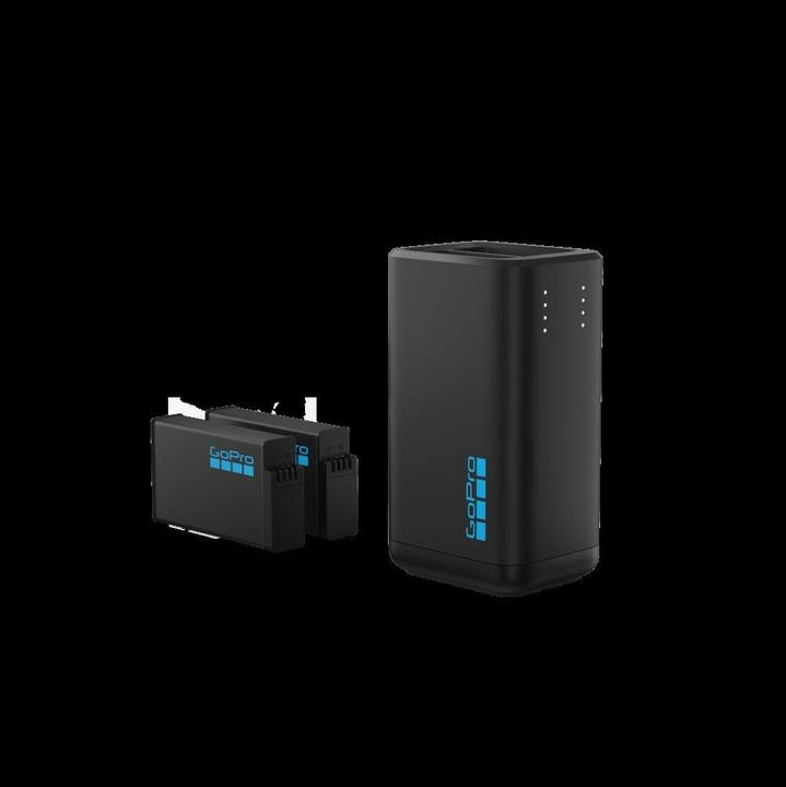 Actual product image GoPro MAX2 Dual Battery Charger + two Enduro batteries