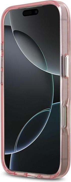 Actual product image Karl Lagerfeld - IML MagSafe (KLHMP17LHMKBCHOP) - iPhone 17 Pro - Pink Choupette's Head (Apple iPhone 17 Pro)