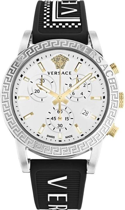 Produktbild Versace VEKB00122 Sport Tech Lady Chronograph Damenuhr 40mm 5ATM (Chronograph, 40 mm)