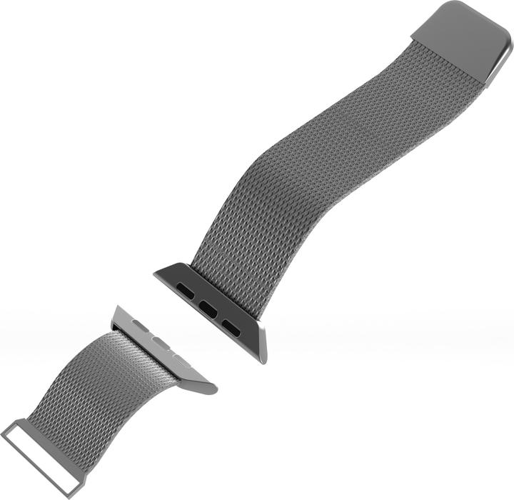 Produktbild Puro Milanese Magnetic Band - Pasek ze stali nierdzewnej do Apple Watch 38/40/41 mm (srebrny) (38 mm, 40 mm, 41 mm, Stainless Steel)