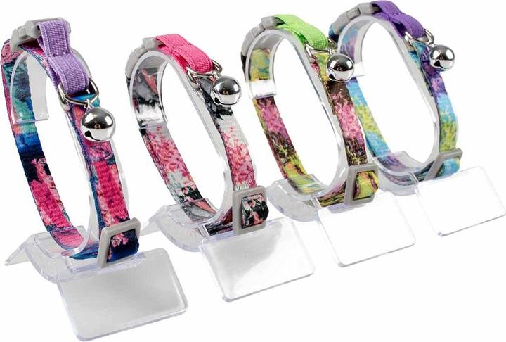 Duvoplus Collier pour chat splash florale (Chat, Général)