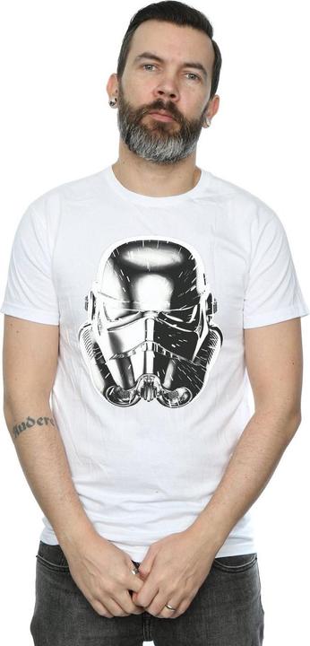 Immagine prodotto Star Wars Stormtrooper Warp Speed Helmet Maglietta Uomo (3XL)