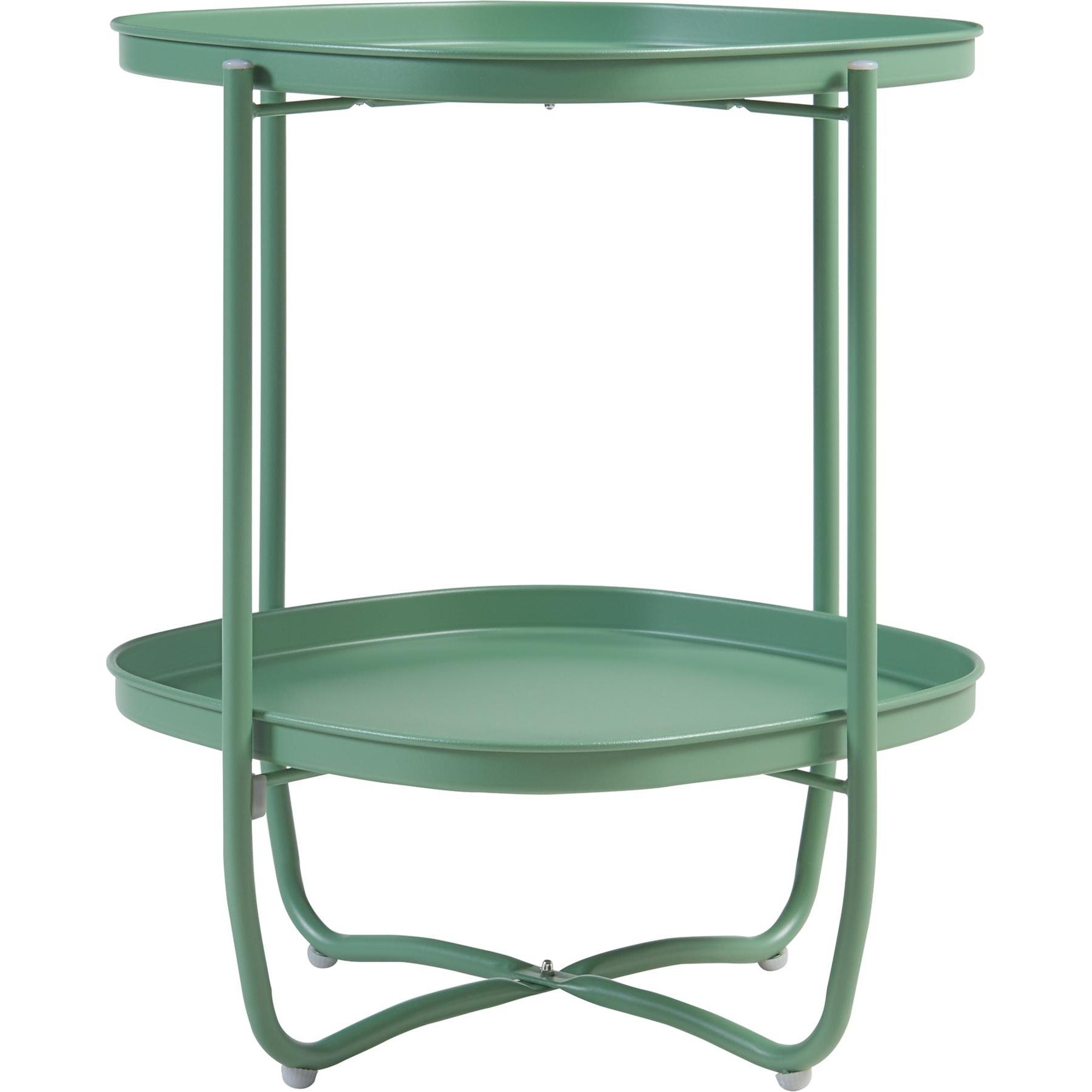 En.Casa, Gartenbeistelltisch + Gartenservierwagen, Brà¸nnà¸y