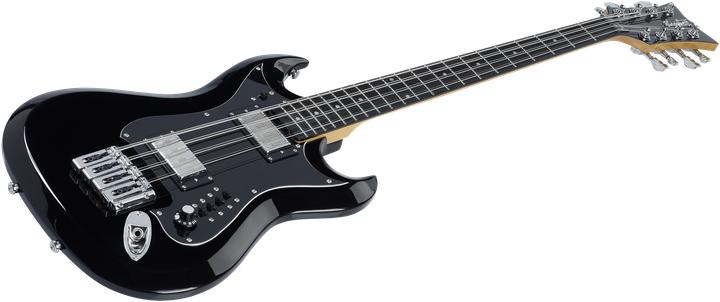 Image du produit Hagstrom Guitare basse, H8II, Black Gloss, 8 cordes (Guitare électrique)