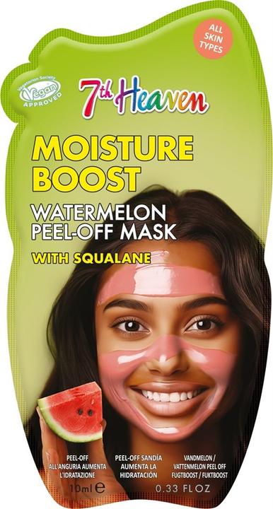 Actual product image 7th Heaven Watermelon Peel Off Face Mask with Squalane - Moisture Boost (10 ml)