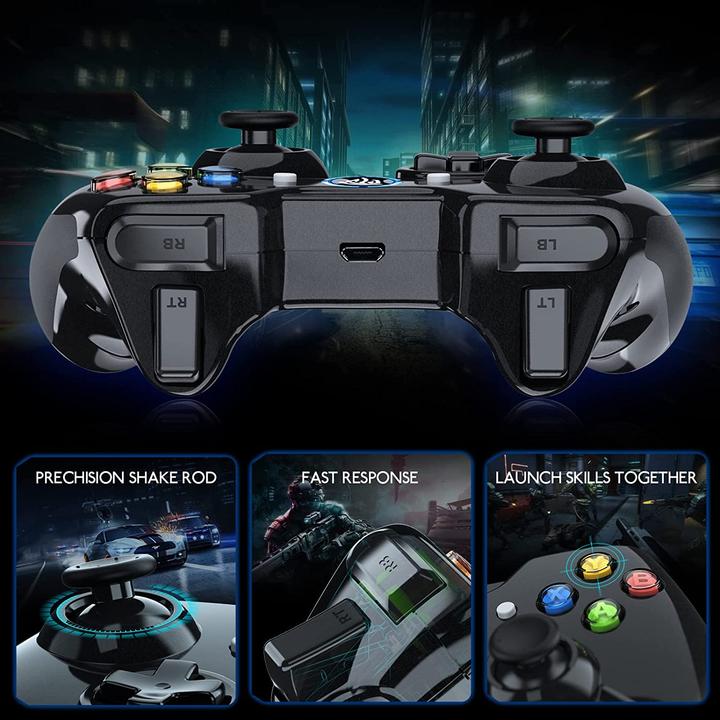Produktbild EasySMX Kc-8236-bla (Steam Machine, PS3, PC, Switch, Android)