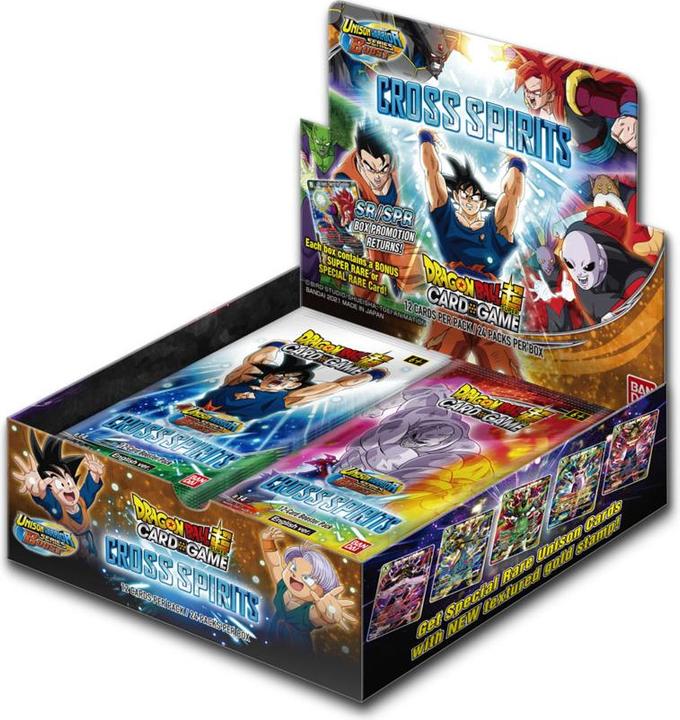 Dragon Ball Super DBS14 UW Cross Spirits Buste (multipli 24) (Booster Pack)