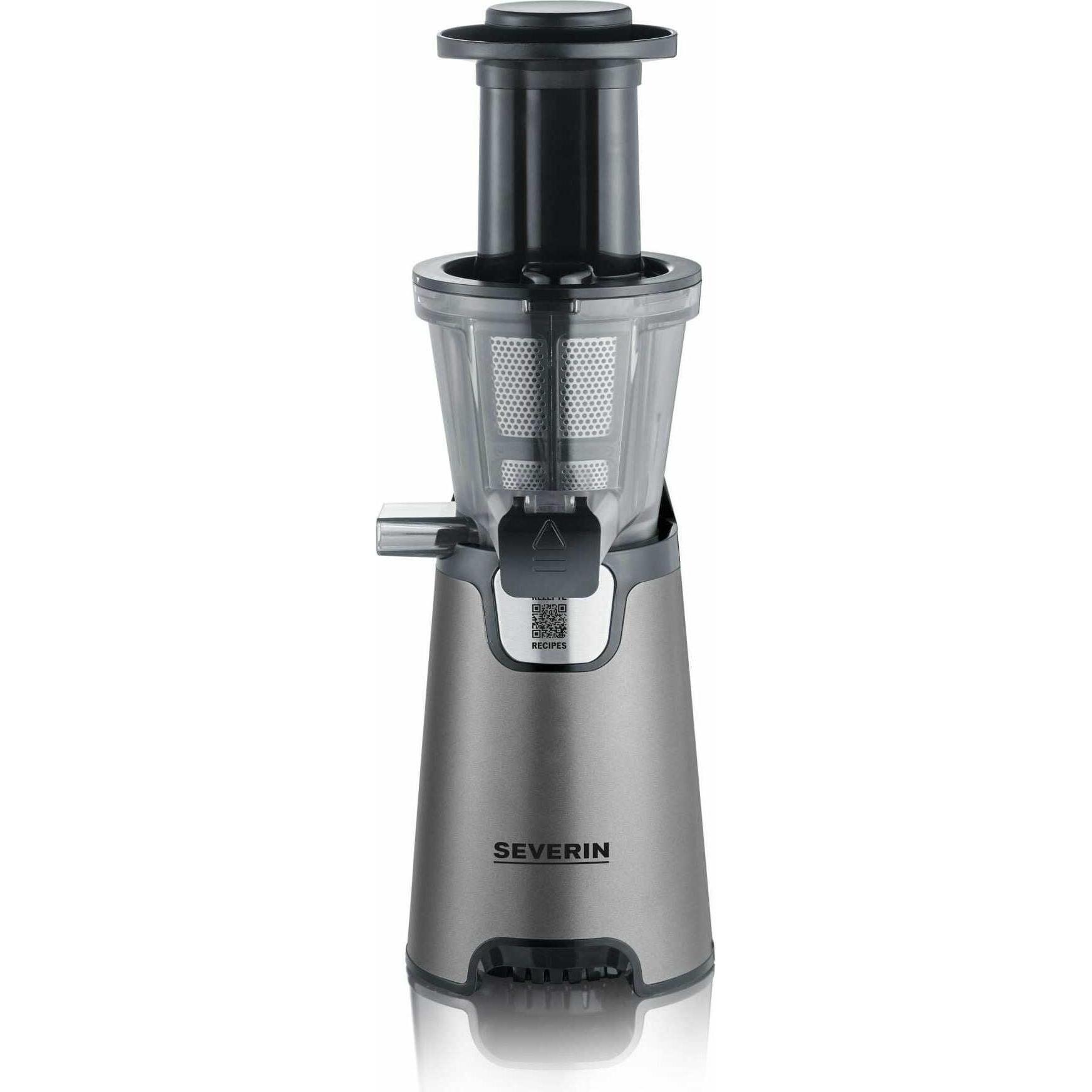 Severin Entsafter ES 3571, Entsafter, Grau, Schwarz