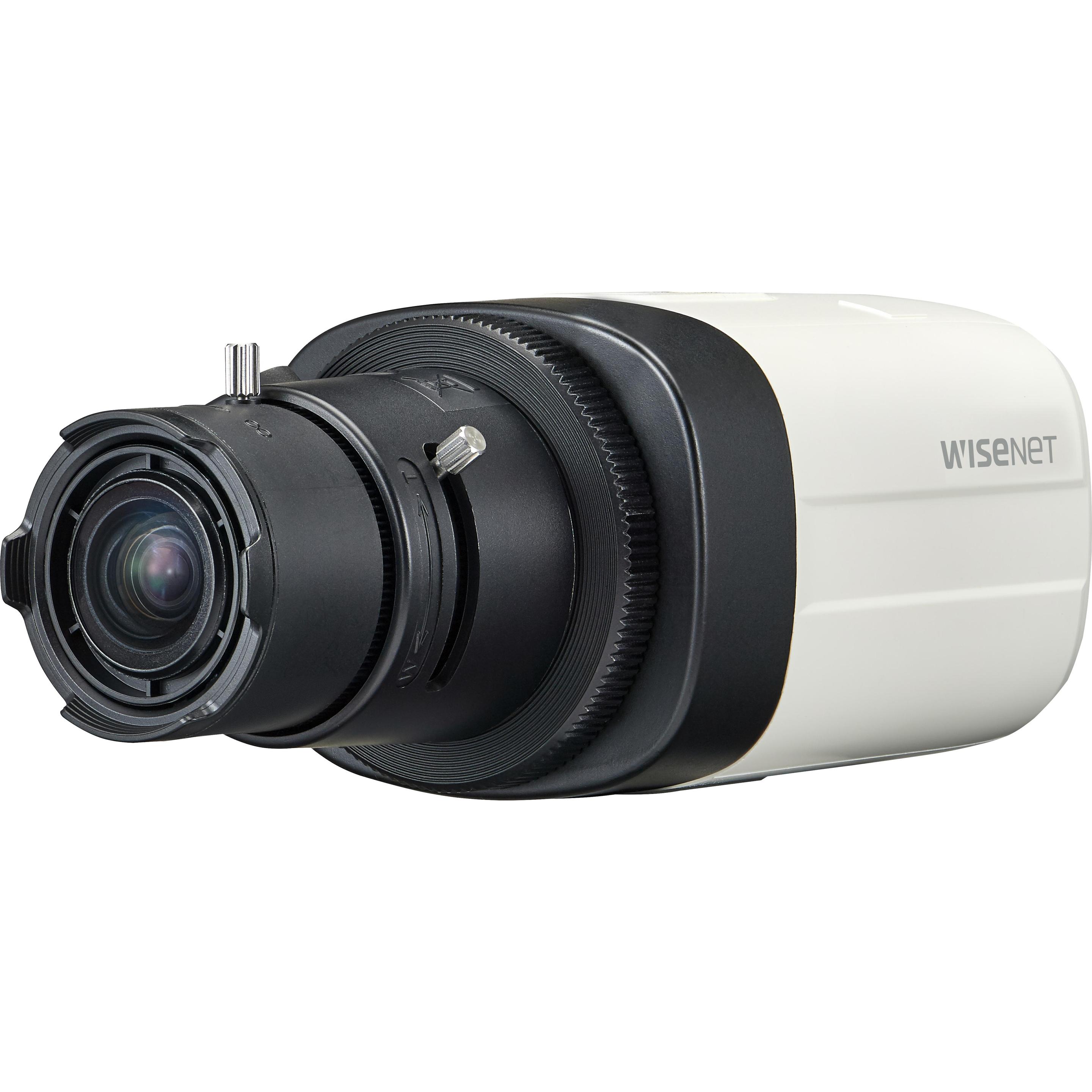 Hanwha Analog HD Kamera HCB-6000 ohne Objektiv (1920 x 1080 Pixels), Netzwerkkamera, Schwarz, Weiss