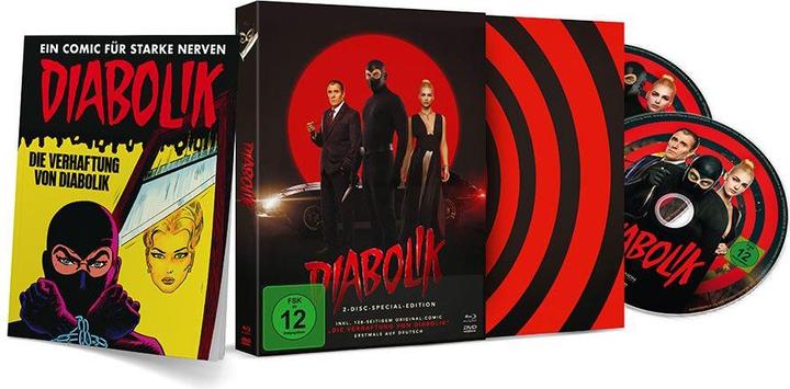 Actual product image Plaion Diabolik (Blu-ray, 1968, German)