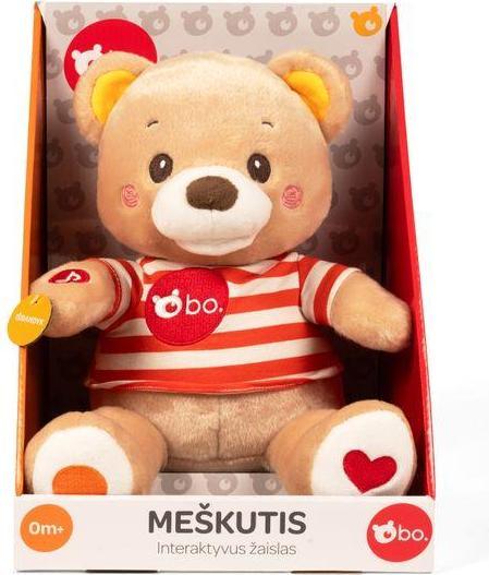 Produktbild bo. interactive toy bear (In Lithuanian lang.) (32 cm)