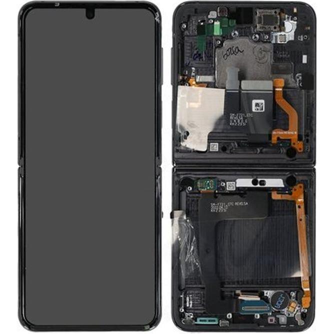 Samsung Galaxy Z Flip4 LCD display - Graphite Black (Display, Galaxy Z Flip4), Mobilgerät Ersatzteil