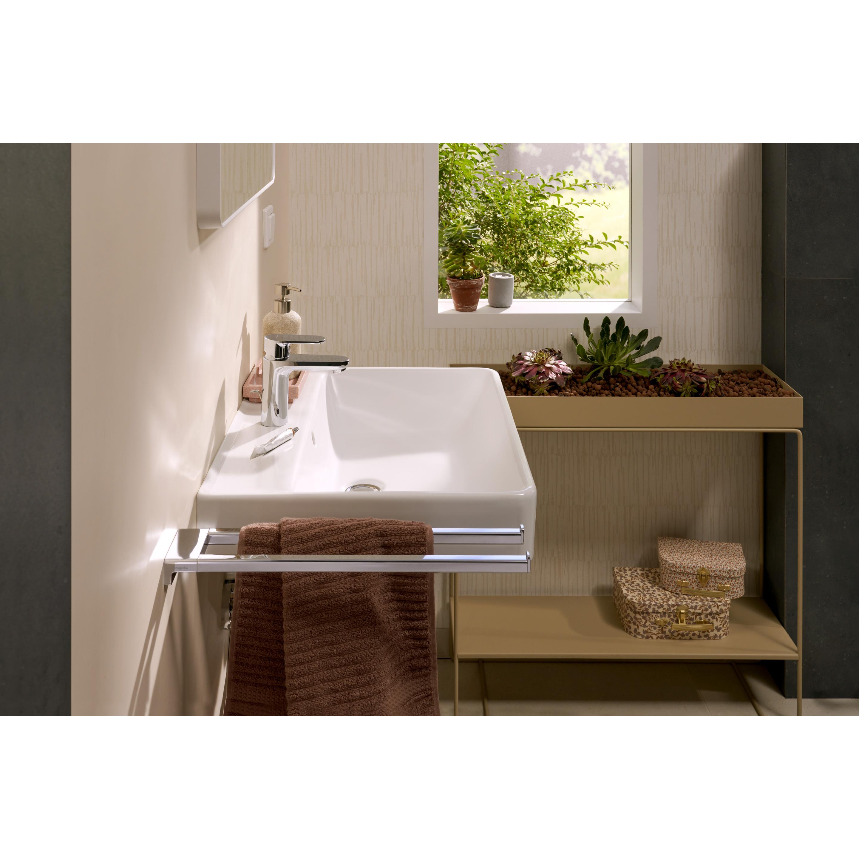 Thumbnail - hansgrohe, Waschbecken, Waschtisch Xanuia Q 600x480mm, mit Hahnloch/Überlauf, weiss (480 mm, 200 mm)