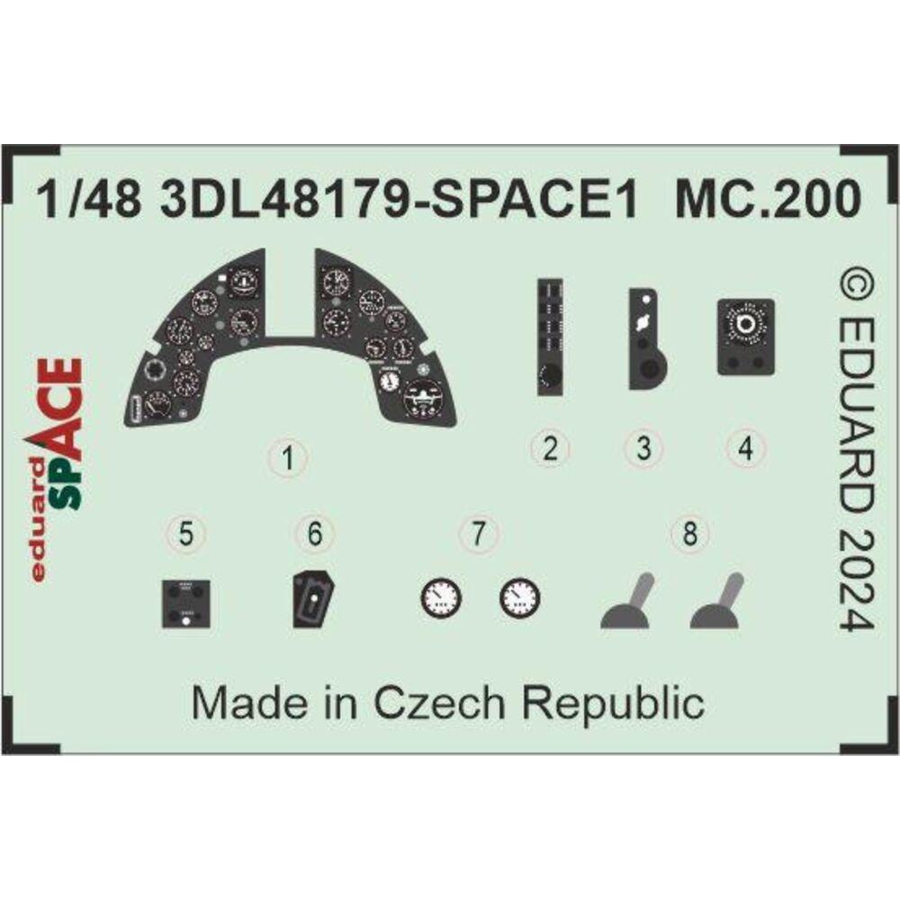 Eduard MC.200 SPACE ITALERI
