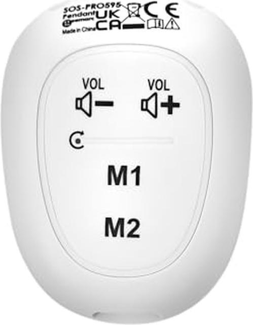 Actual product image Geemarc AMPLIDECT 595 SOS-PRO corded emergency telephone Emergency telephone with emergency DECT pendant