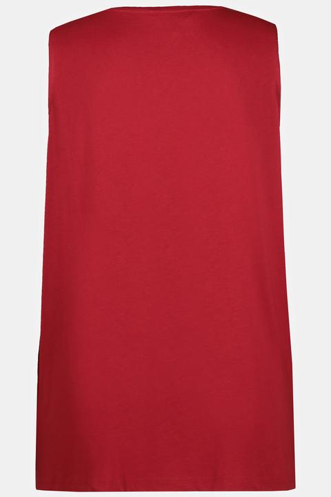 Actual product image Ulla Popken Essential Pleat Front Knit Tank (54)