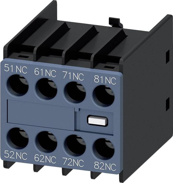 Produktbild Siemens Aux switch block,4NC for contactor relay