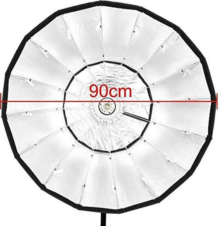Image du produit Godox Boîte à lumière parabolique Bowens Mount P90H (Boîte à lumière, 90 cm)