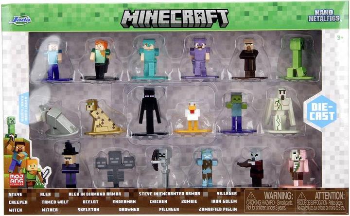 Produktbild Jada Minecraft Multi-Pack Nanofigs, Wave 12