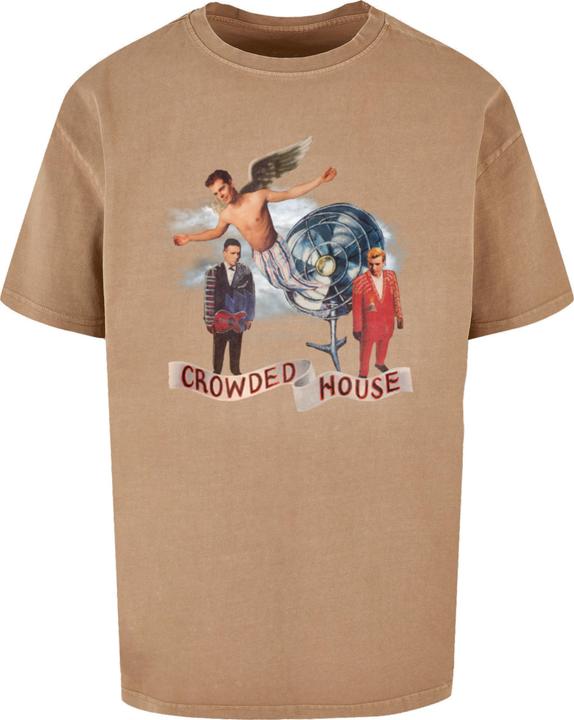 Produktbild Merchcode Crowded House - Fan Art Acid Washed Oversize Tee - 179689 (M)