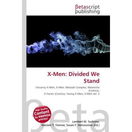 X-Men: Divided We Stand, Fachbücher