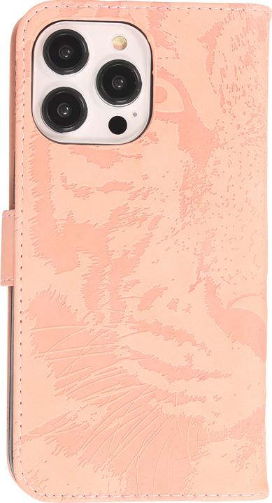 Image du produit PhoneLook Fourre Flip 3D en similicuir Oeil du tigre (Apple iPhone 14 Pro Max)