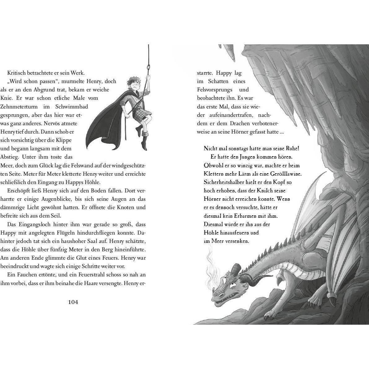 Thumbnail - Die geheime Drachenschule - Der Drache mit den silbernen Hörnern, Kinderbücher von Emily Skye
