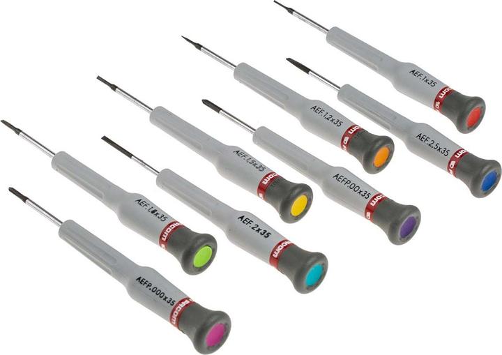Produktbild Facom 8 Piece Micro Screwdriver Set (Schlitz)
