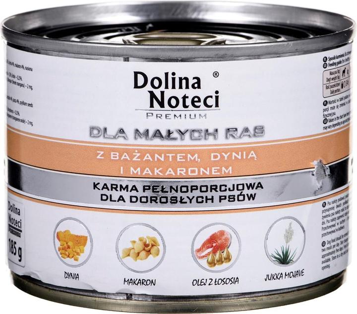 Dolina noteci 5902921300410 Canned Dog Food Noodle Vegetable Adult 185 g (Senior, 1 pcs., 185 g)